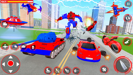 US Robot Car Transform Games Screen 3