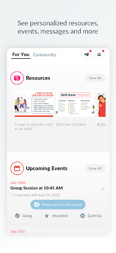 Android application Gosnold Behavioral Health screenshort