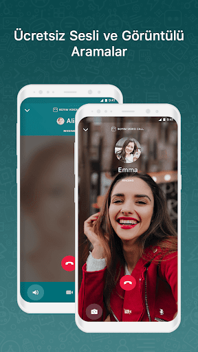 BOTIM - Görüntülü görüşme ekran görüntüsü