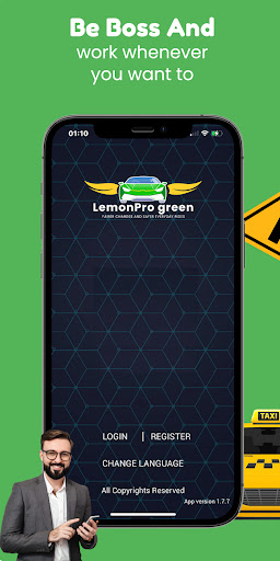 LemonPro green Driver Screen 2