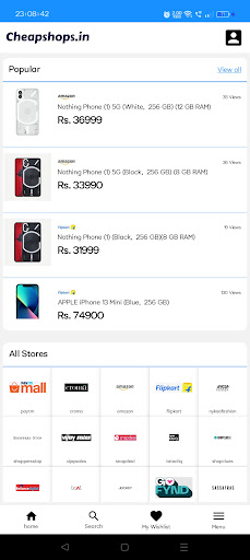 Cheapshops Screen 3