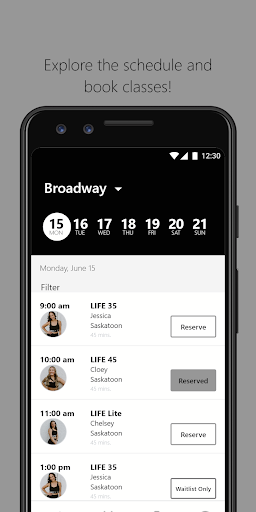 LIFECycle Spin Studio Screen 3