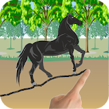 Wild Horse Scribble Race icon