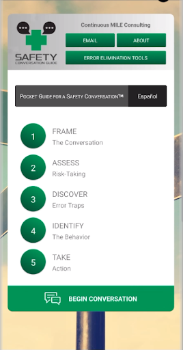 Safety Conversation Guide Screen 3