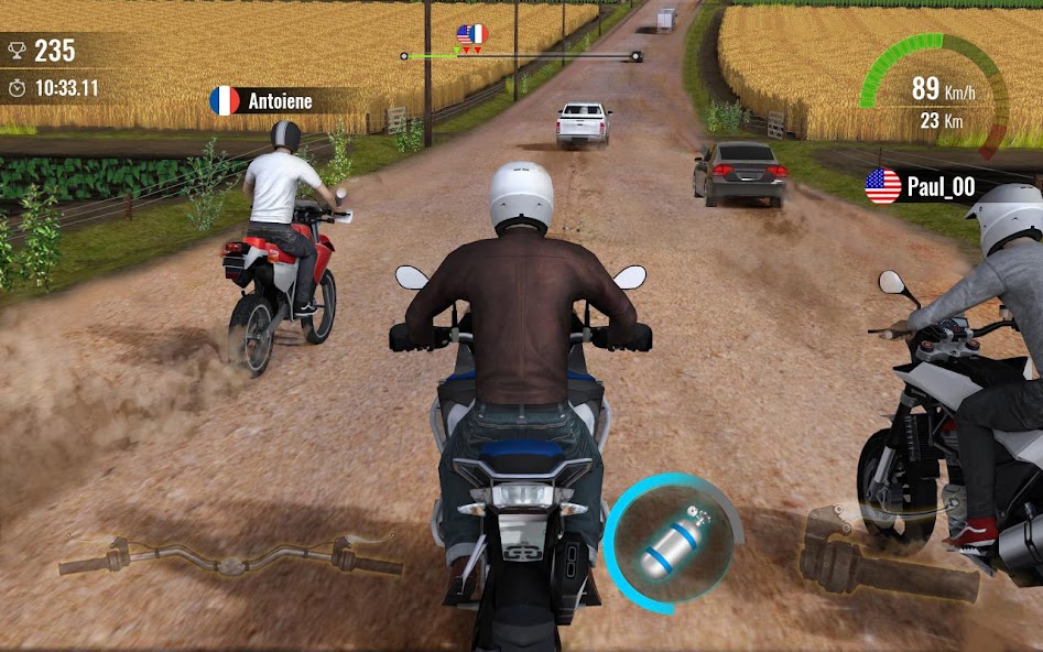 Moto Traffic Race 2 1.28.01 APK + Мод (Unlimited money) за Android