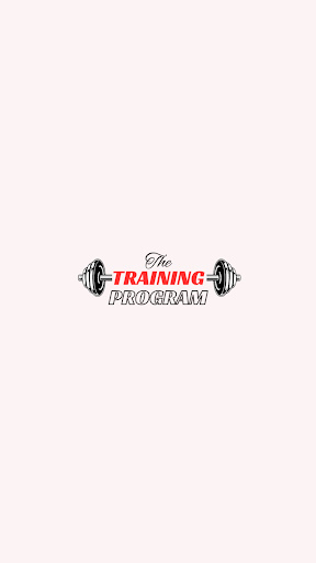 Android application The Training Program screenshort