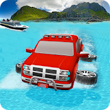 Truck Water Surfer Drive icon