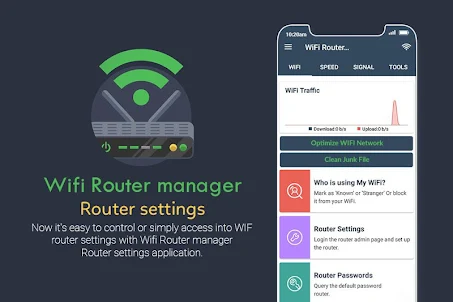 WiFi Router Manager - Detect W
