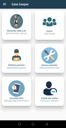 Android application MP-Gatekeeper screenshort