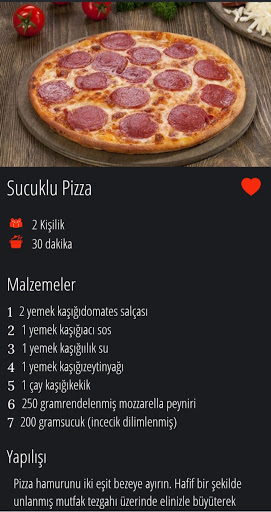 Vejetaryen ve Kafe Yemekleri Screen 3