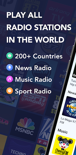 Android application FM Radio - AM, FM, Local Radio screenshort
