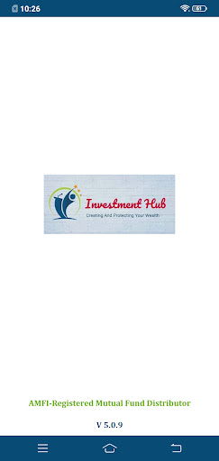 Android application Investment Hub screenshort