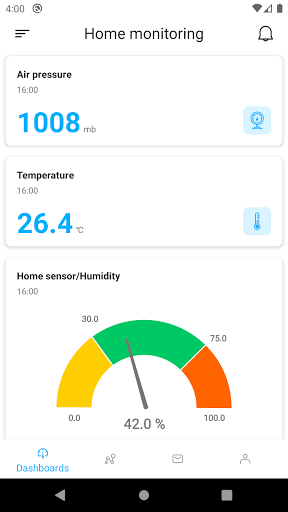 Android application WolkReact screenshort