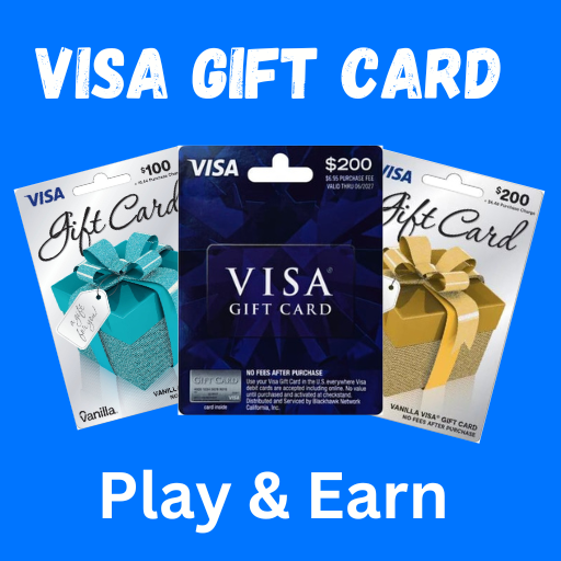 Visa Gift Card - Earn Cashback