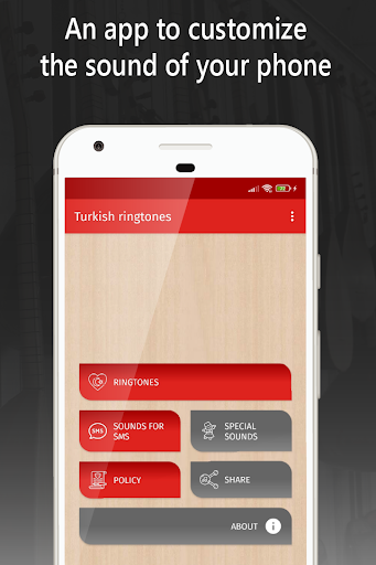 Android application turkish ringtones for phone screenshort