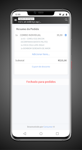 Coreu Burguer Screen 3
