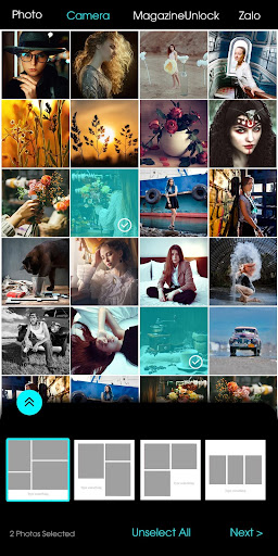 Android application Pic Jointer screenshort