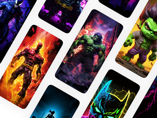 Android application Comic Wallpapers screenshort