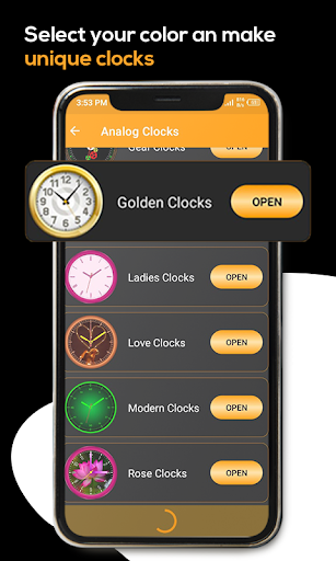Clock live wallpapers AOD Screen 3