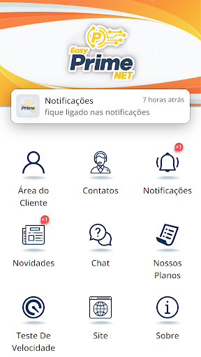 Android application Easy Prime Net screenshort