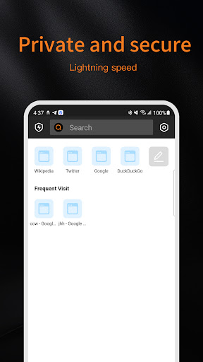Android application XLiberalBrowser screenshort