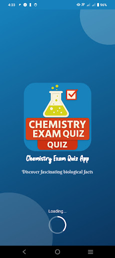 Chemistry Exam Quiz App ekran görüntüsü
