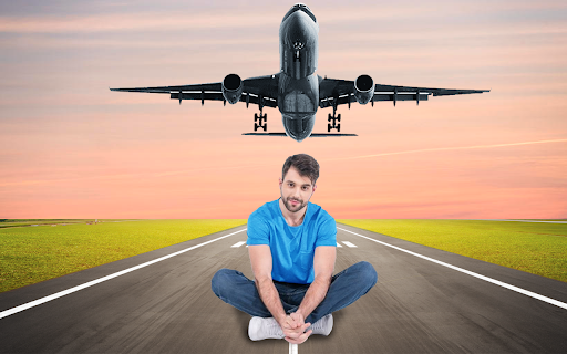 Android application Airplane Photo Frames - Editor screenshort