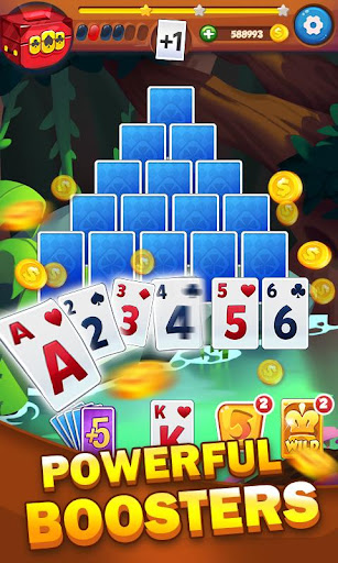 Solitaire Tripeaks Adventure - Free Card Journey  screenshots 2