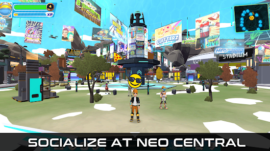 NEO 2045: Open-World MMO Screenshot