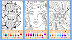 screenshot of Mandala Coloring Pages