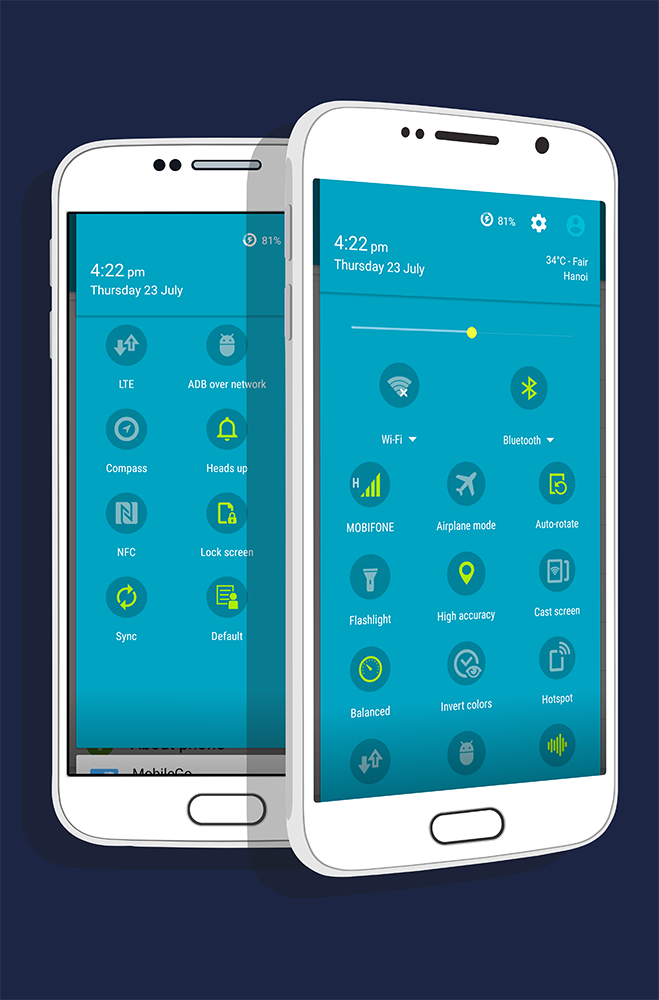 Android application CM12.x/CM13 Galaxy S6 screenshort
