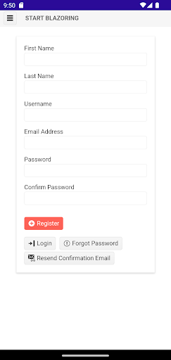 Start Blazoring Screen 2