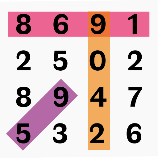 Number Search Puzzles 1.3.1 Icon