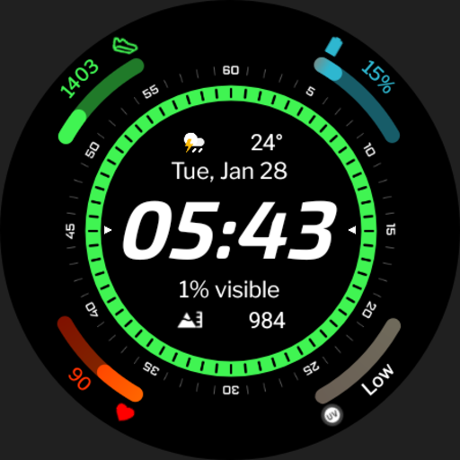 EXD136: Digital Watch Face screenshot 30