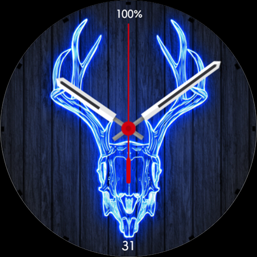 Neon Bull Skull Color Watch