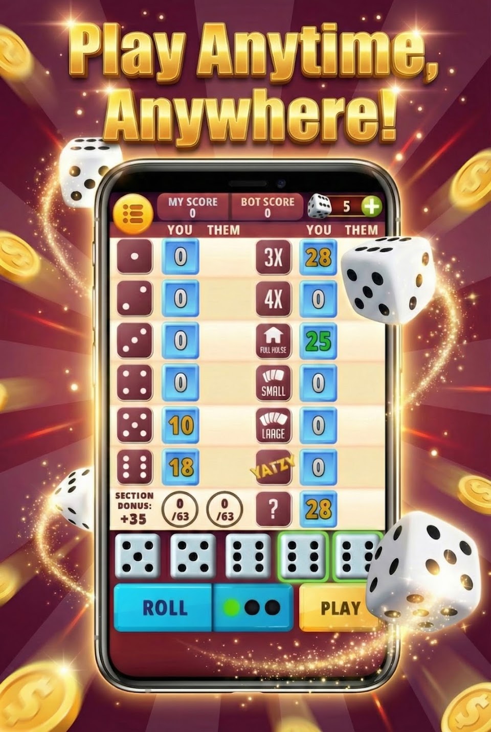 Yatzy Classic – Dice Game Fun
