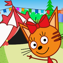 Значок приложения "Три Кота: Цирк Игра для Детей!"
