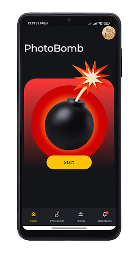 PhotoBomb Connect Screen 2