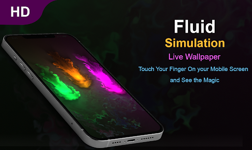 Fluid Simulation 4D Wallpaper