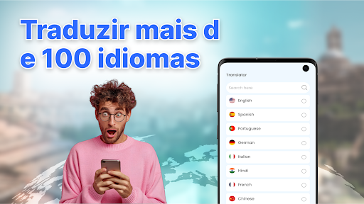 Visualização do aplicativo