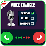 Voice changer calling  Pro icon