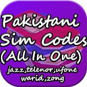 Pakistani Sim Codes (All In One)