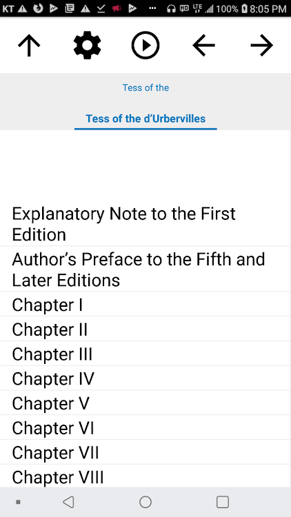 Audio Book, Tess of the d’Urbe - 1.0.55 - (Android)
