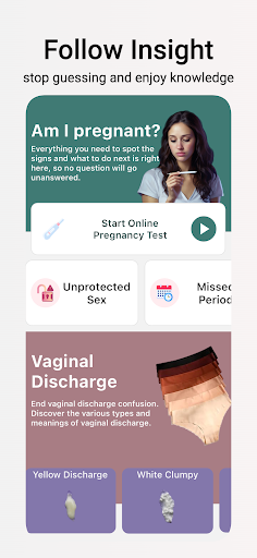 Mia Period & Cycles Tracker Screen 3