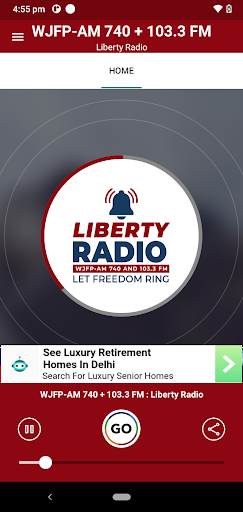 Android application WJFP-AM 740 103.3 FM screenshort
