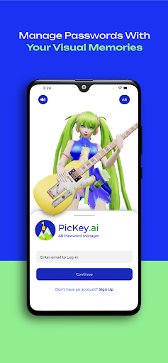 Android application PicKey.ai - Password Manager screenshort