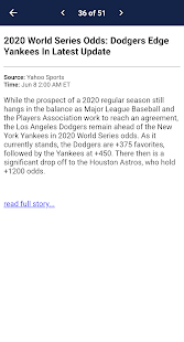 Baseball Team News - MLB edition