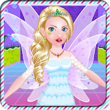 Beautiful fairy wedding games icon