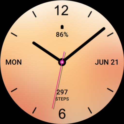 Lovely Analog Pro Watch Face Logo