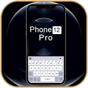 Graphite Phone 12 Keyboard Background